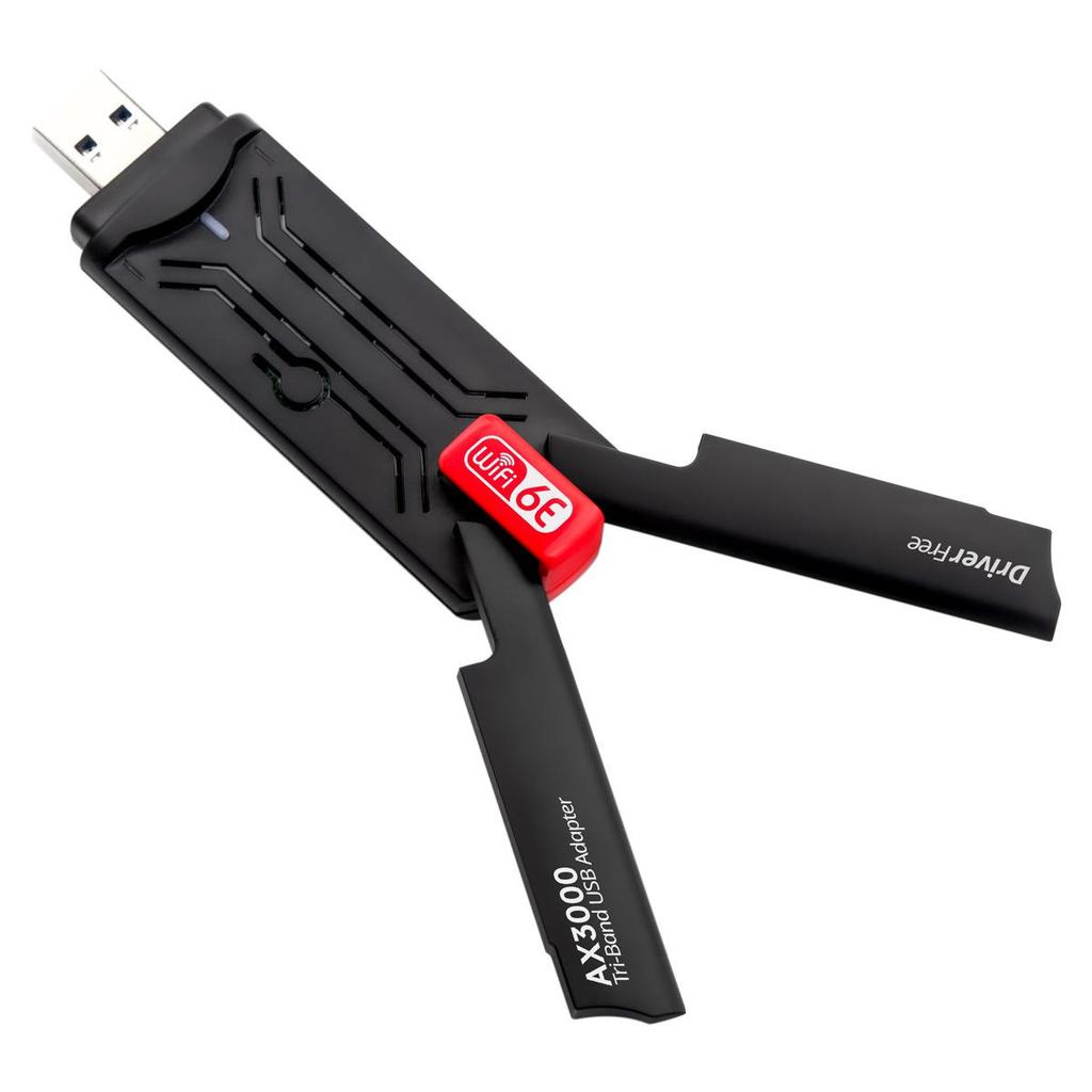 AX3000M WiFi 6E USB 3.0 Gaming Network Card