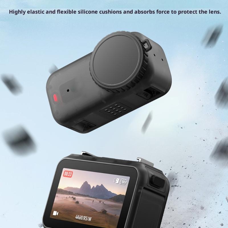 Silicone Lens Protector Dust Scratch Protective Cover Accessories for Lightweight Protective Cover Drop Proof