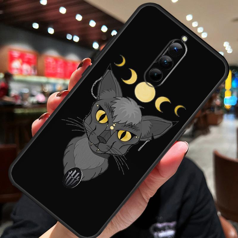 Witches Cat Moon Case For ZTE Nubia Red Magic 11 10 8 9 8S 9S 10S Pro Plus 10 Air 5G 6R 6 7 6S 7S Pro Cover