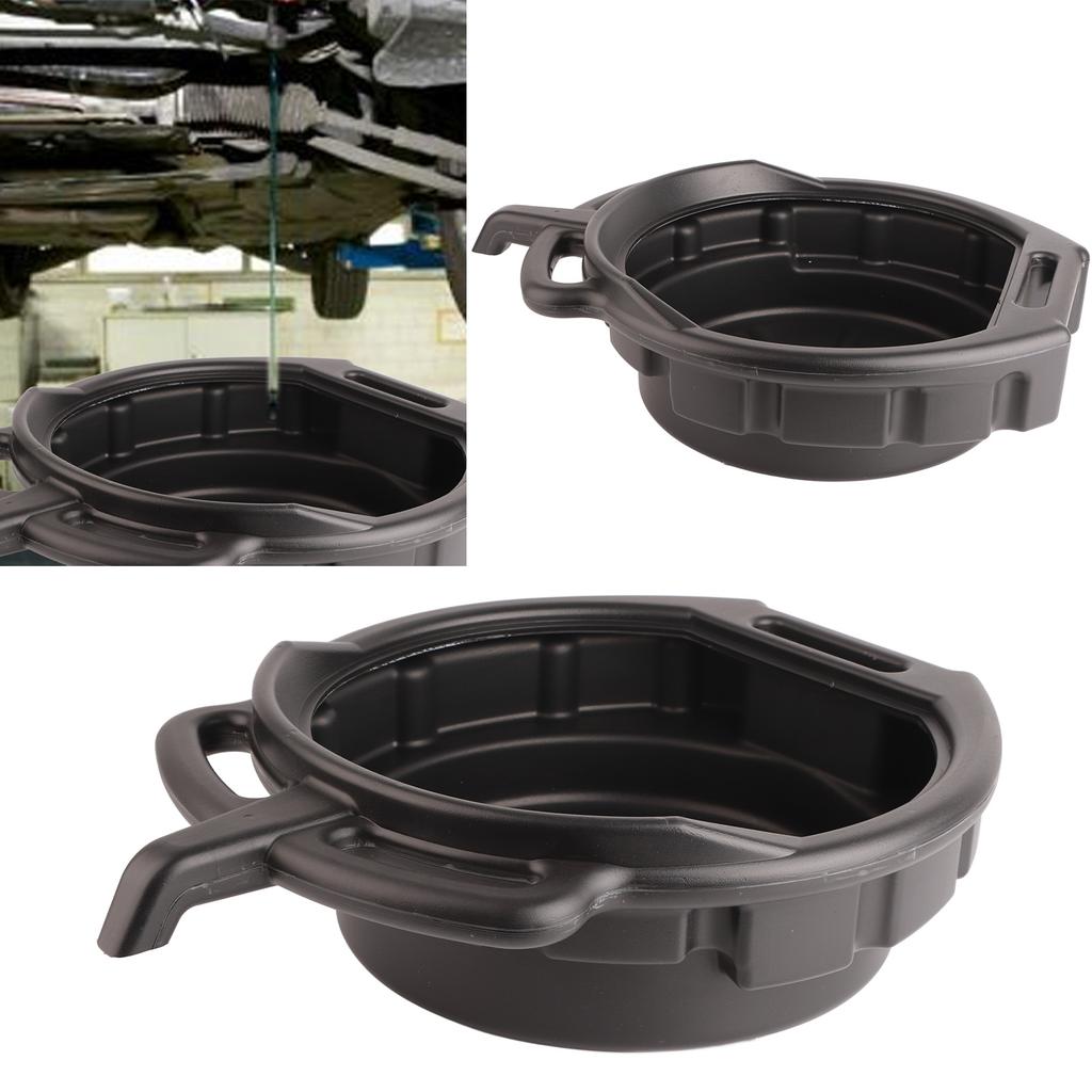 7.5L Car Oil Change Pan Portable Oil Drain Pan Anti Freeze Oil Dish Universal Car Repair Tool