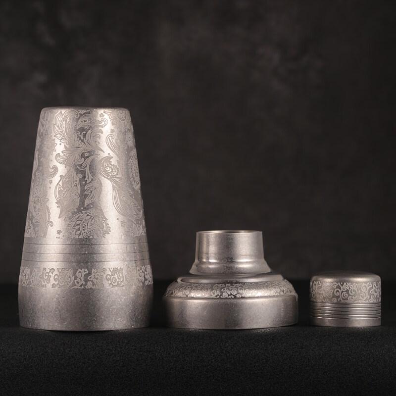 ZISIZ Baron Shaker da Cocktail Professionale a 3 Pezzi