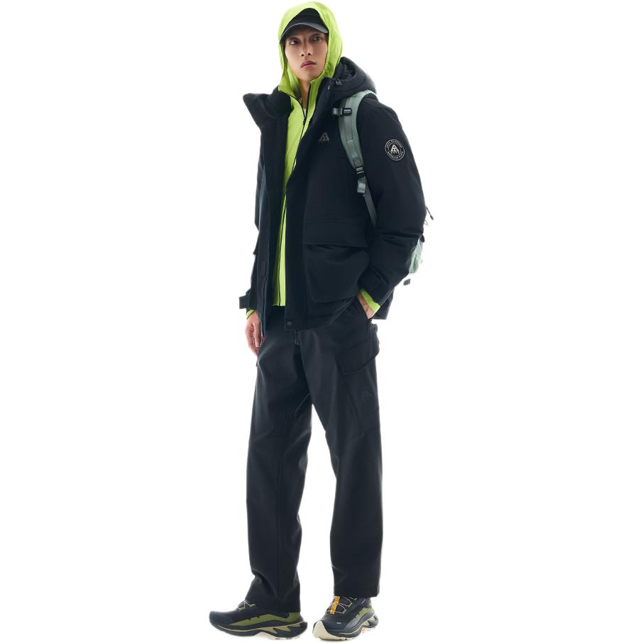 Anta Outdoor Collection Down Jacket Men's Basic Black 952446903-5