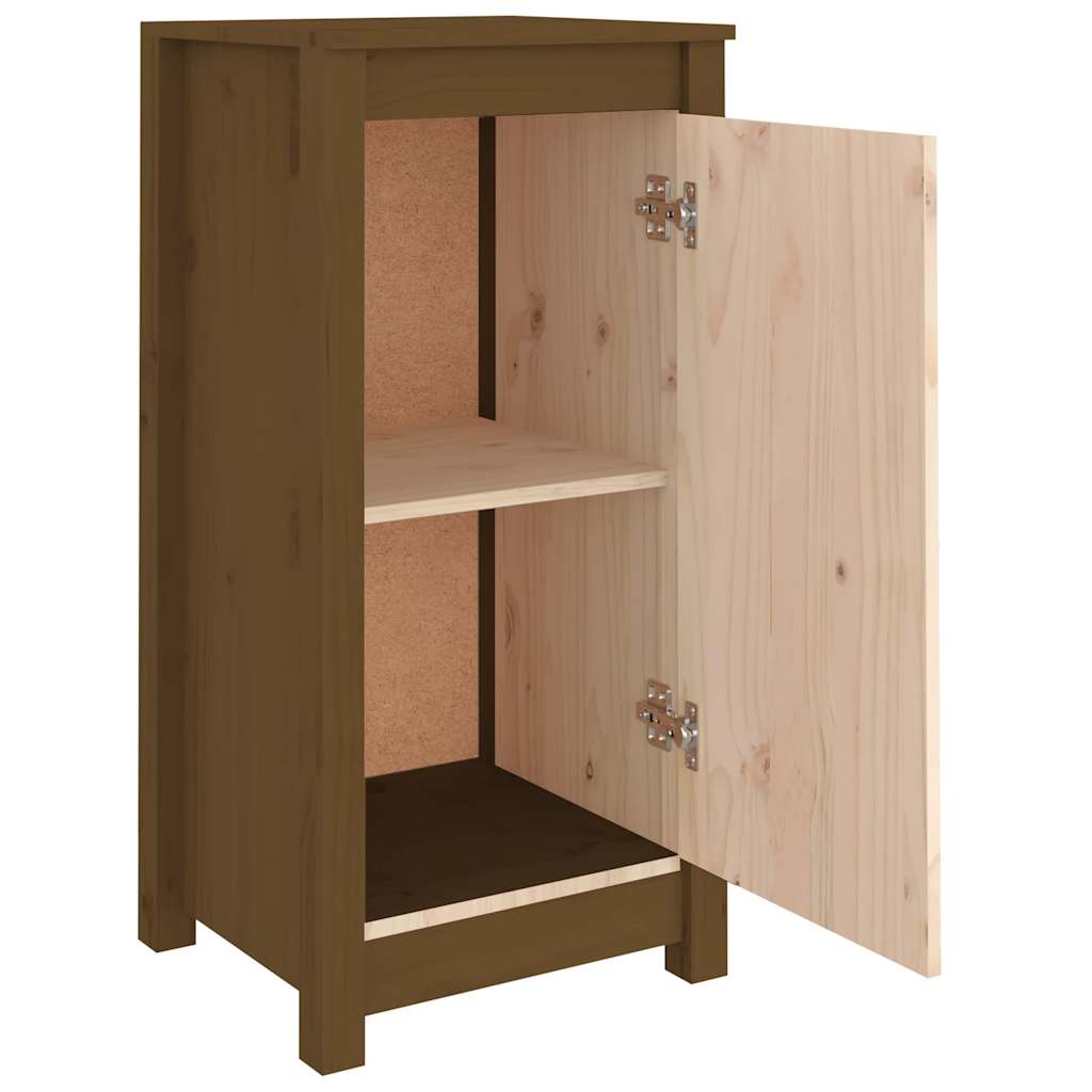 Sideboards 2 pcs. Honey Brown 39 x 35 x 80 cm Solid Pine Wood