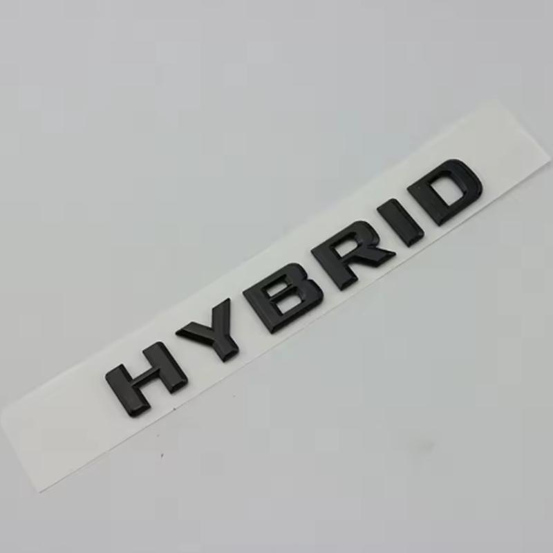 

ABS Car Rear Trunk Badge HYBRID Sticker For Mercedes Benz S400 L ML450 E300 E400 W211 W212 W163 W164 W221 W222 Accessories