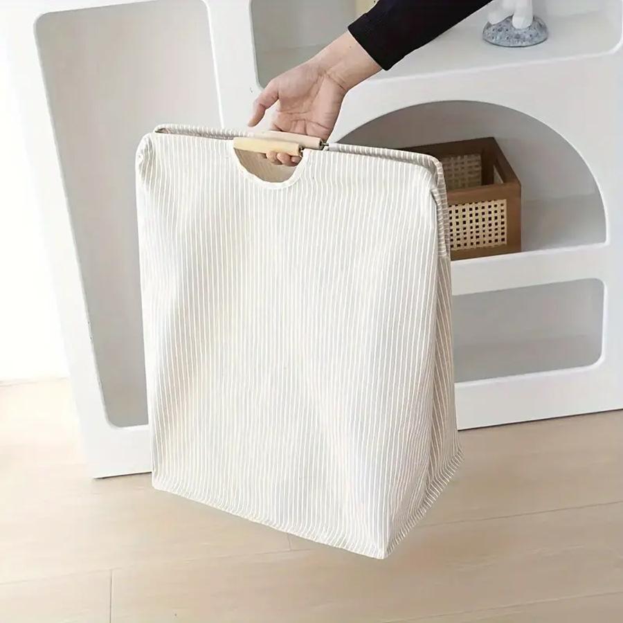 Foldable Large Capacity Laundry Storage Dirty Clothes Storage Basket with Handle Hamper Laundry Basket Bathroom Accessories