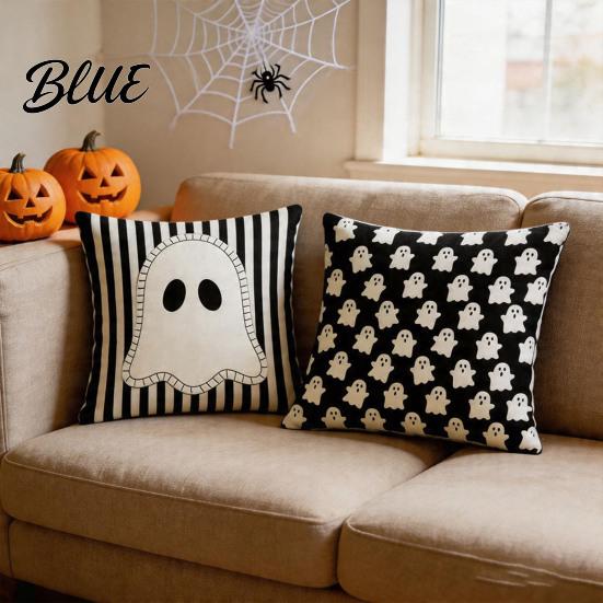 Spooky Theme Home Ornaments Halloween Ghost Cushion Cover