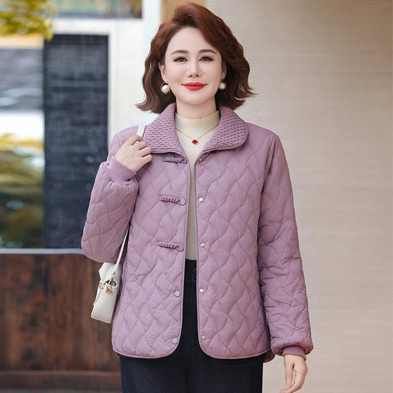 Autumn and Winter Cotton-padded New Thickened Warm Jacket Medium Cotton-padded Jacket