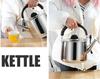 304 Stainless Steel Sound Kettle Gas Teapot Large Capacity Milk Hot Water Bottle Outdoor Camping Whistling Kitchen Tea Kettle