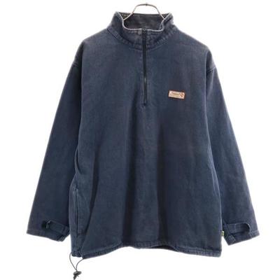 Chaqueta jersey de media cremallera vaquera Stewart Surfboards S para hombre usada
