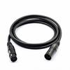 HOSONGIN 5-Pin XLR DMX Cable Adapter 3.3ft, DMX512 5-Pin XLR Male To Female 5-Pin DMX Cable