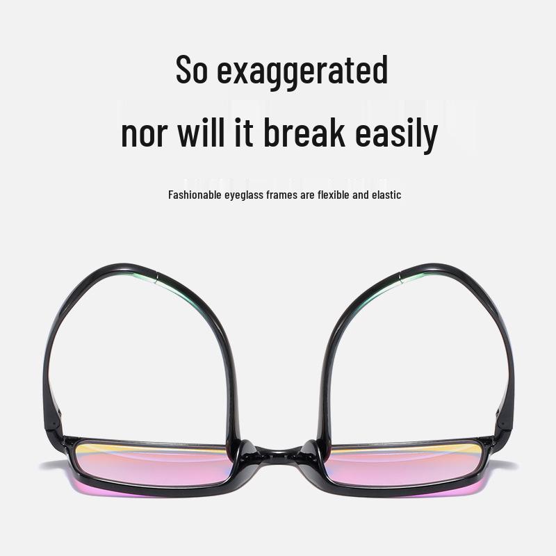 Unisexowe okulary korygujące ślepotę barw dla słabości czerwono-zielonej z pełnoklatkową konstrukcją dla poprawy rozpoznawania kolorów i czytania obrazów
