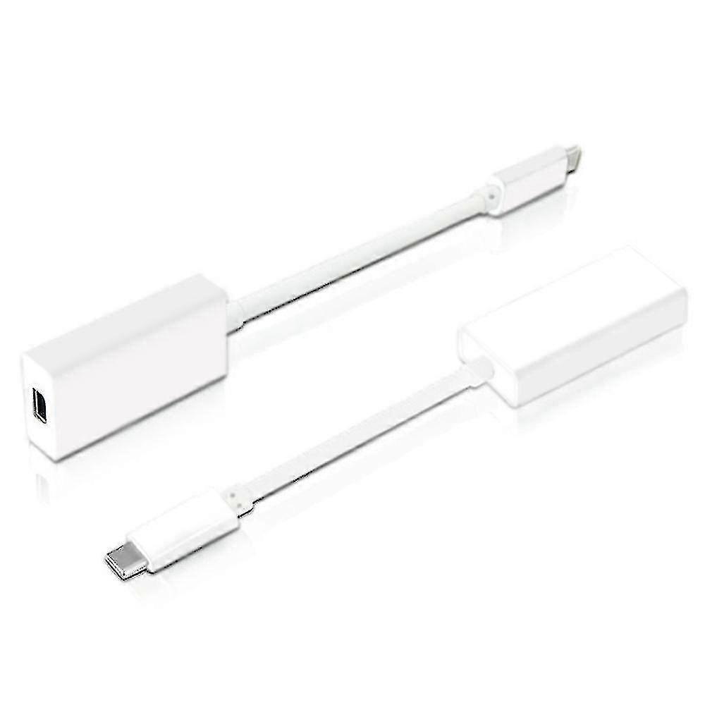 Thunderbolt 3 Usb 3.1 To 2 Adapter Cable For Windows Mac Os Bh White