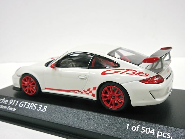 European Exclusive Scale Porsche 911 GT3 2009 Model 1/43 (White) 997/2