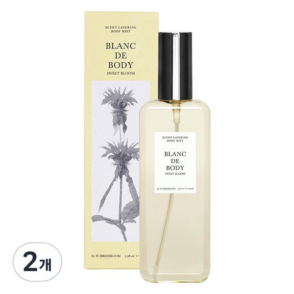 

W Dressroom Blancde Спрей для тела Sweet Bloom, 2 шт., 100 мл