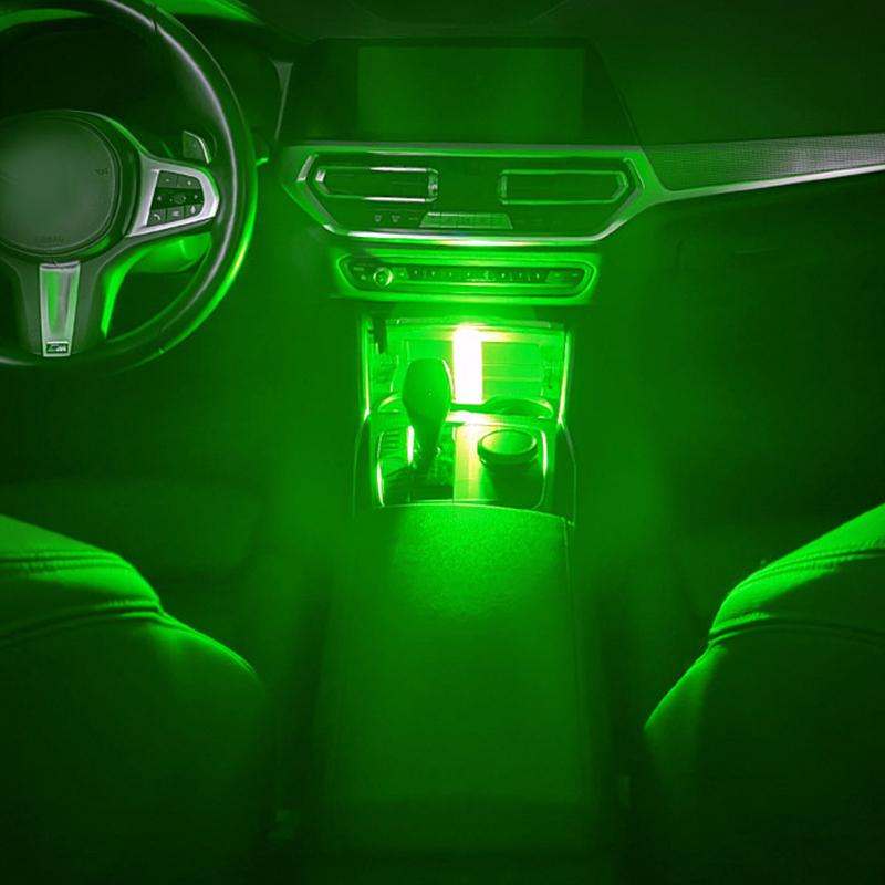 Mini Touching LED Atmosphere Light RGB Universal Car Interior Touch Control Lamp For Truck Vehicles USB Power Supply