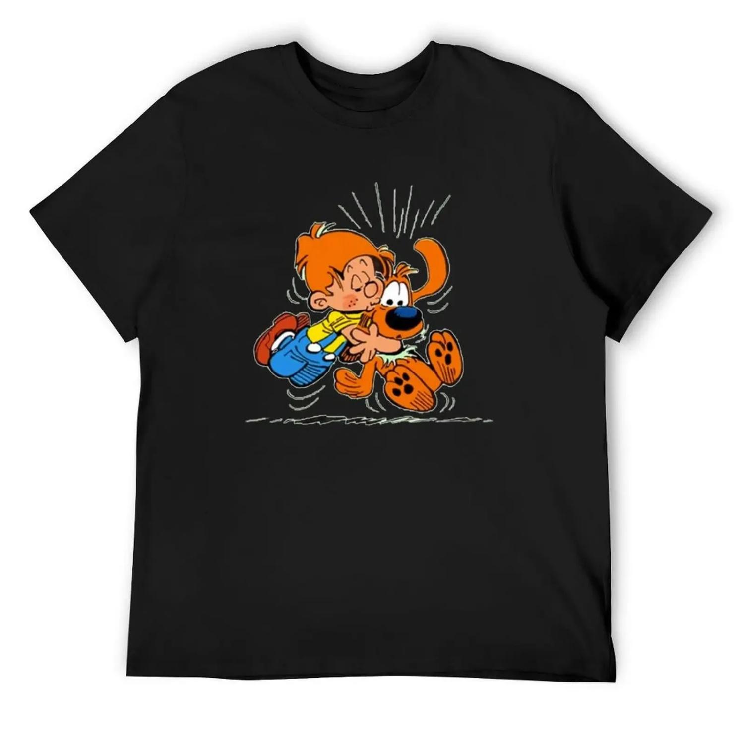 

Billy and buddy & Boule et Bill T-Shirt customs anime clothes mens t shirts casual stylish S