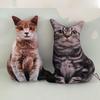 3D Tiger Muster Katze Puppe Kissen - Kreatives Katze Stern Geburtstagsgeschenk