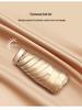 Compact Gold Umbrella: Ultra-light 6-Rib Folding Dual-use for Sun and Rain Protection