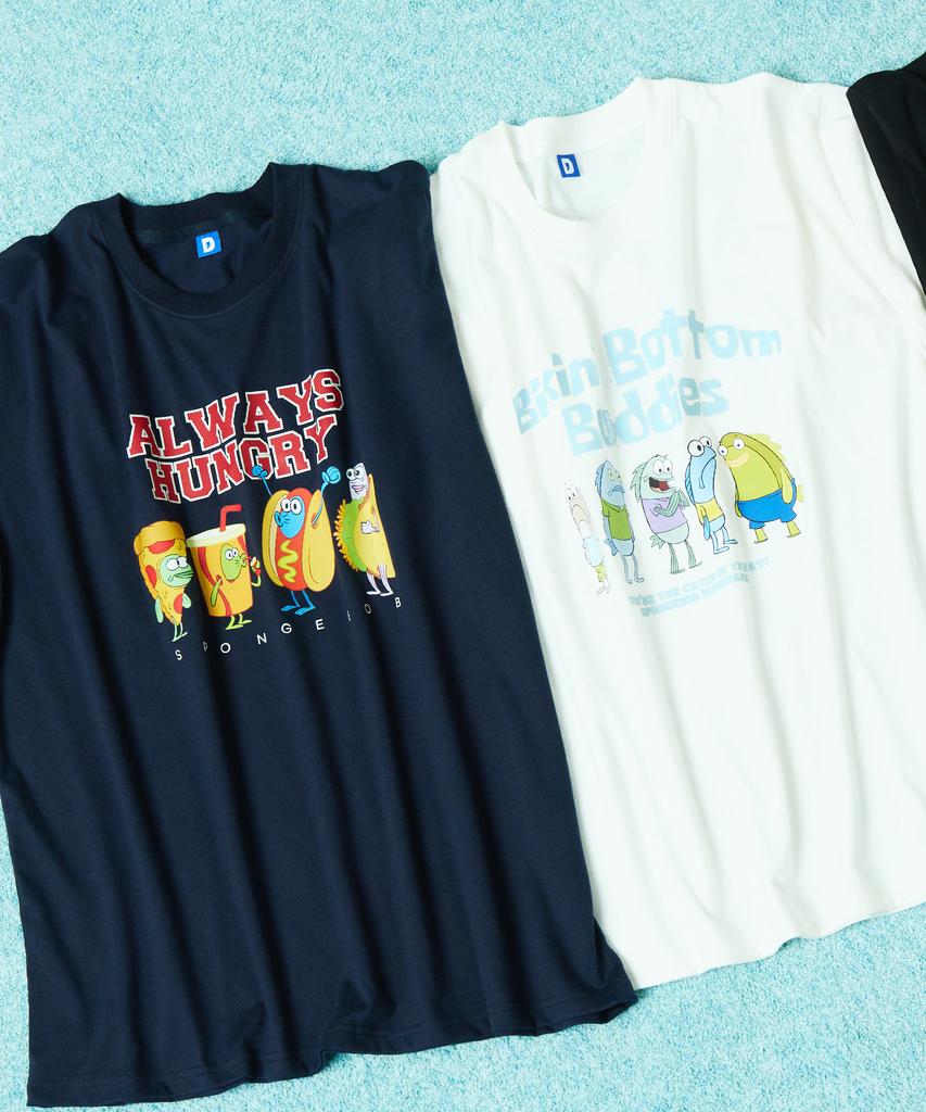Daenkkomma Spongebob Bikini City Residents Graphic Short Sleeve T-Shirt (Limited Edition)