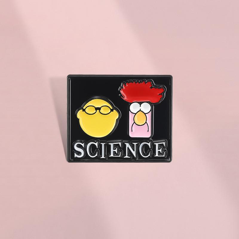 Cartoon Eyecatching Alloy Character Brooch Pin For Fashionable Clothing Bags And