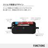 VICTORINOX Travel Essentials Security Belt Bag, Slim, Anti-Theft, Waist Bag, Black, Ideal for International Travel and Business Trips [Official Japane