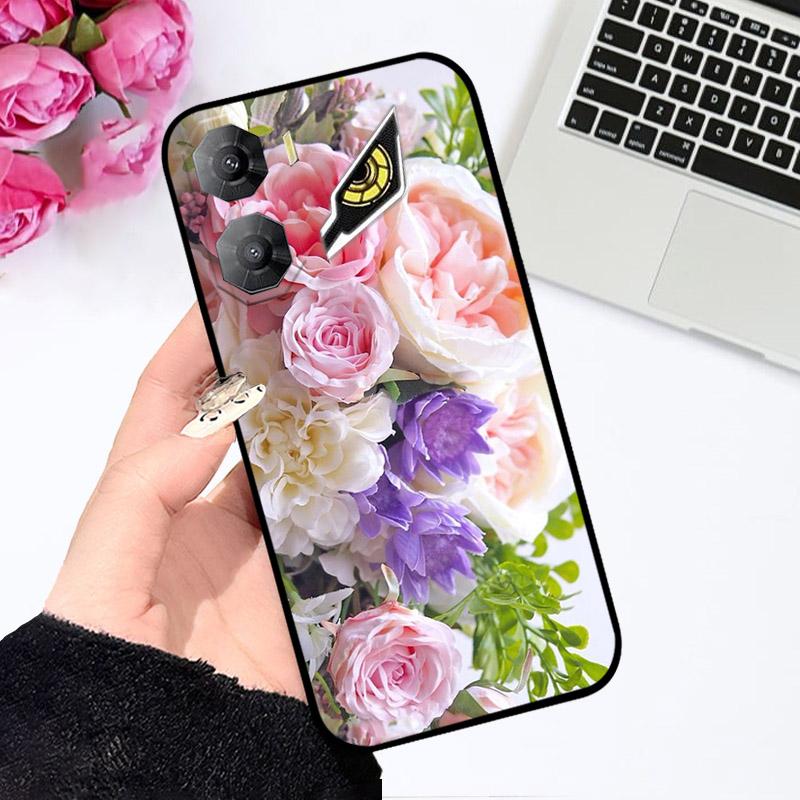 ZTE Nubia Neo 3 5G Kılıfı Z2464N Darbeye Dayanıklı Yumuşak TPU Silikon Kamera Koruma Kılıfı Nubia Neo3 Telefon Kılıfı İçin Fundas Coque