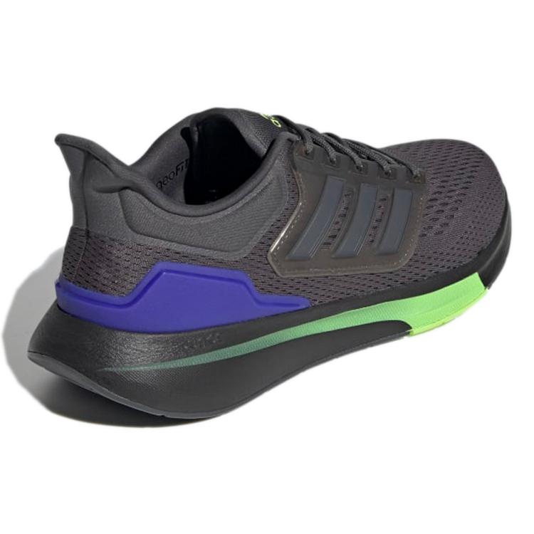 New Adidas EQ21 Run 'Grey Blue Green' H00515