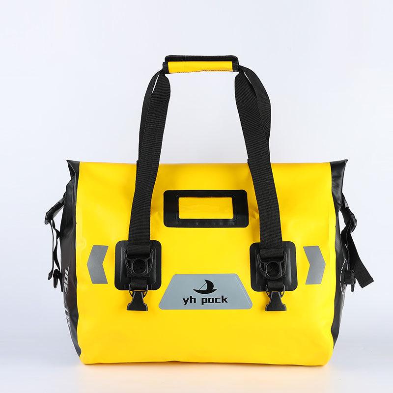Waterproof Motorcycle Saddlebag: Cross-Border Pannier & Rear Seat Tail Bag Riding Gear.