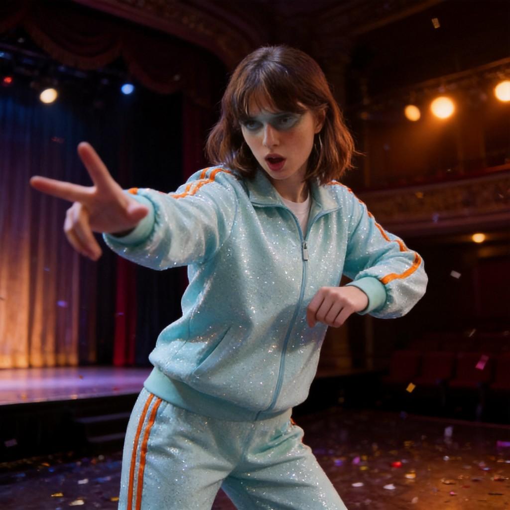 Taylor Cosplay Costume Set With Sequined Lounge Pants For Halloween Themed Parties