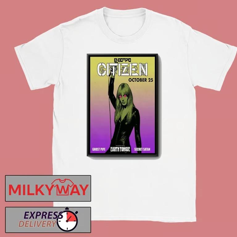 Electric Citizen Oct 25 2025 Grand Rapids Poster T-Shirt Unisex T-Shirt S