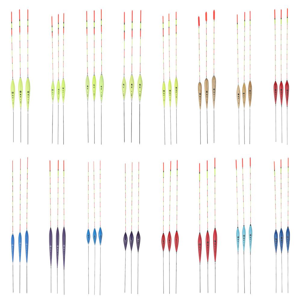 

3 шт. / Комплект Новые рыболовные инструменты Высококачественные аксессуары Хвост Боббер Рыболовные поплавки Барр Пихта Поплавок Бальза