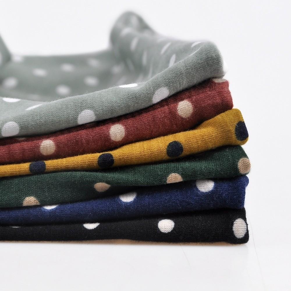 Retro Women'S Beanie Hat Korean Style Versatile Polka Dot Hat Hoodie Headband Neck Dual Purpose Slouchy Beanies Skullies Hat