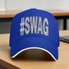 #Swag Baseball Cap  Running Hippie Sunscreen Trucker Hat Female Male Fashion Design Baseball Caps