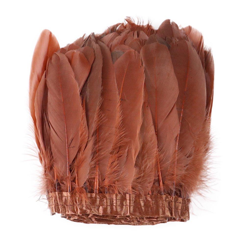 1M Natural Goose Feathers 15-20Cm Large Wide Hard Quill Feathers Wedding Decor Costume  Dreamcatcher Handmade Art Supplies