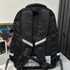 School bag couple Korean version ins solid color college style casual versatile backpack junior high school student large capacity backpack