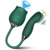 Sex Toy 2 In 1 Sucking Vibrator Nipple Penetration Vagina Rose-Vibrator G-spot Stimulator Masturbation Tools Women Audle Product Dildo Vibrating Egg