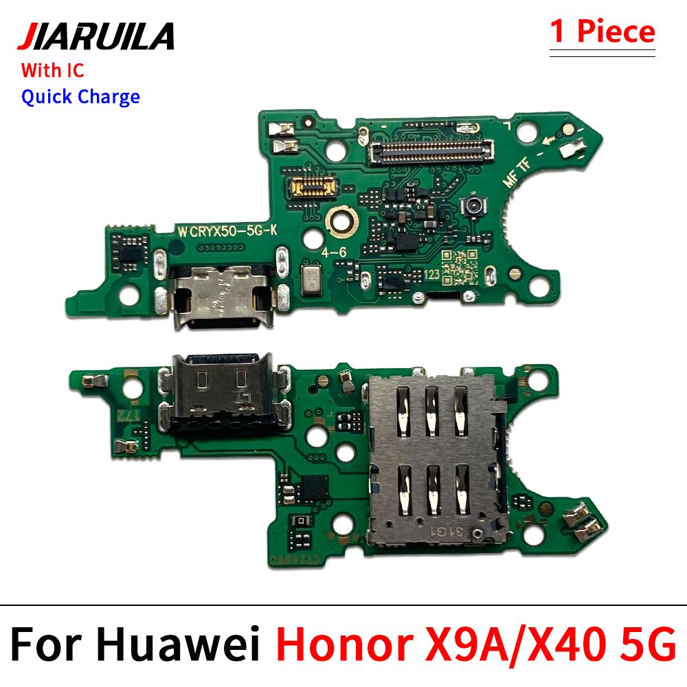 Dock USB Charger Board Connector Charging Port Flex Cable For Huawei Honor 61 X1 Plus X6 X6A X7 X7A Play X7B X8 1G Spare Parts