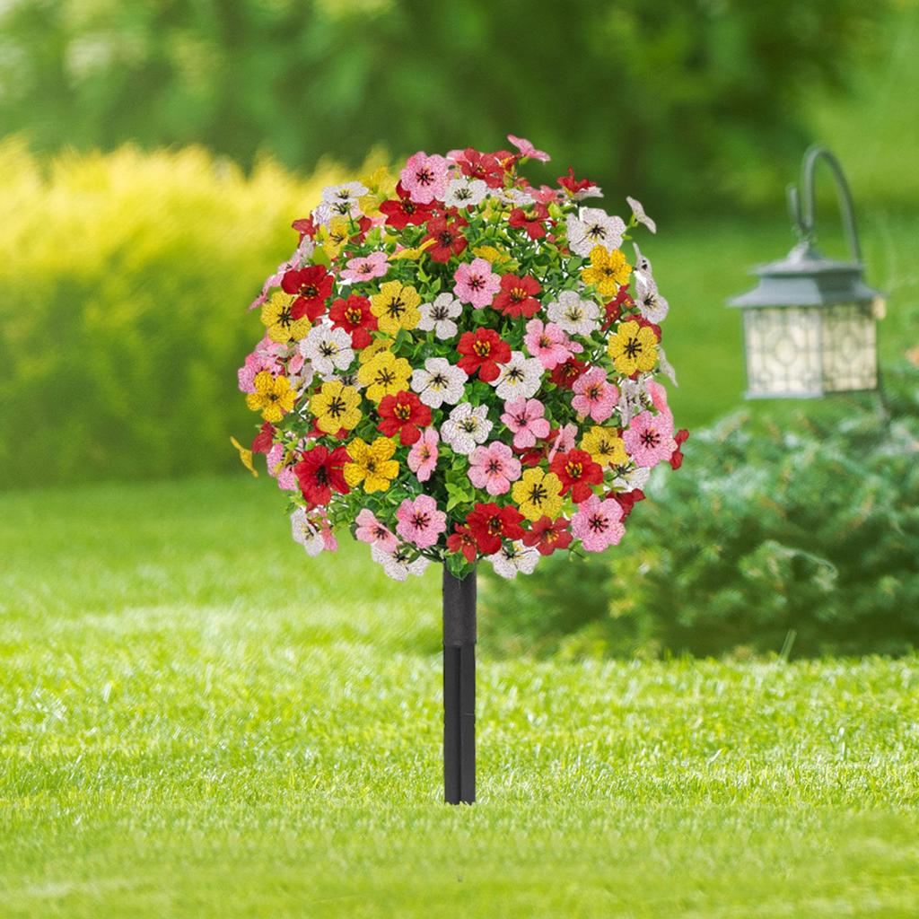 Artificial Flower Garden Stake Decoration Versatile 24" Romantic Gift Fairy