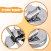 Sewing Machine Seam Guide Hem Presser Foot,Accessories Equipment Stainless Steel Gauge Presser Edge Guide for Adult Women