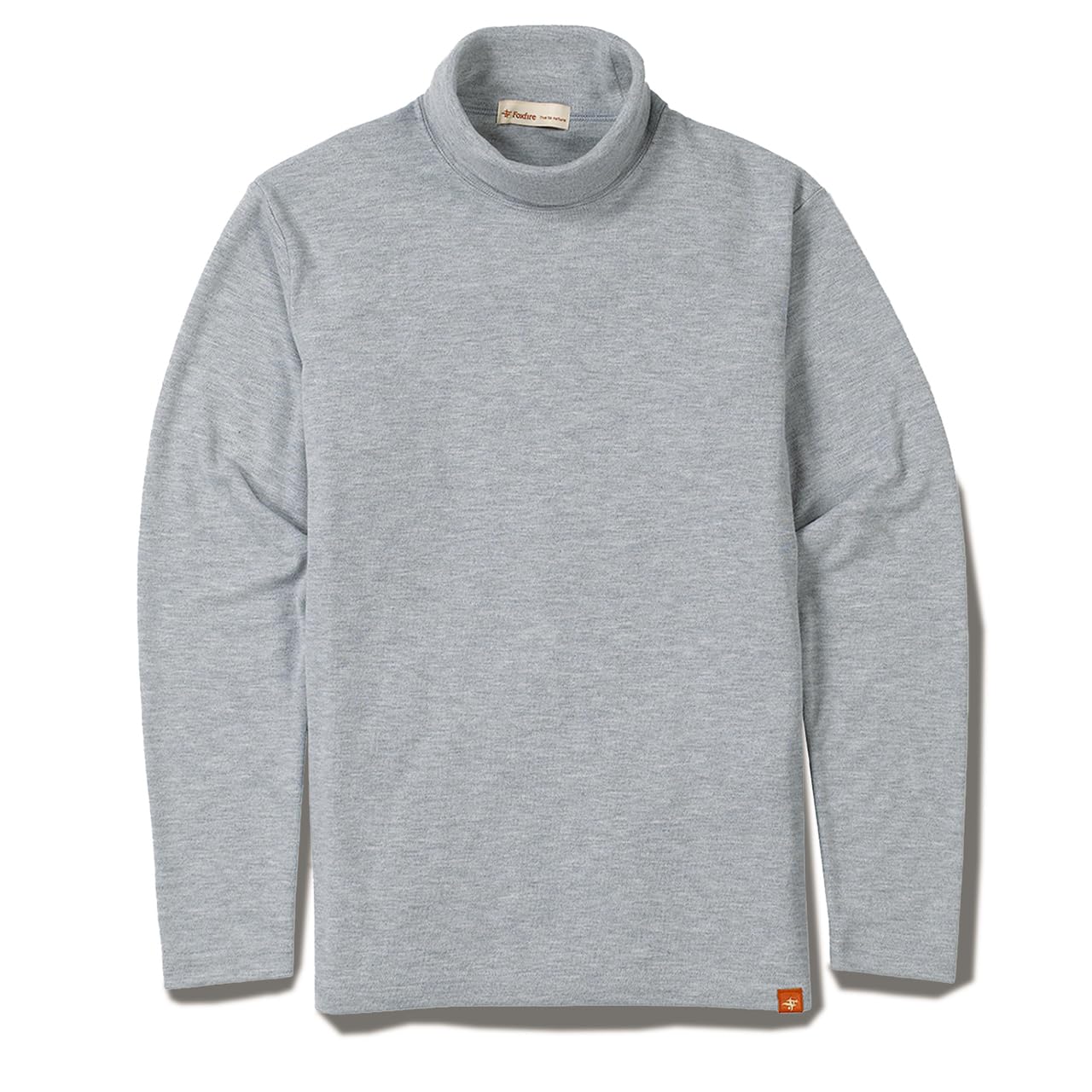 

Foxfire TS Thermal Smooth High Neck Men s T-Shirt, Gray, 5115350, Moisture-Wicking and Quick-Drying
