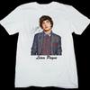 Liam Payne Cantante Band One Direction Cotone Bianco Tutte le Taglie Maglietta Unisex MM895