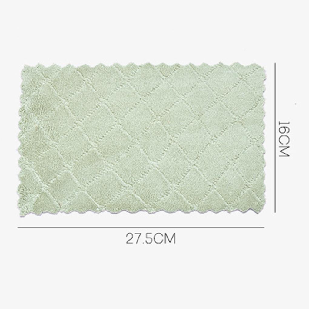 Microfibre 16 * 27.5cm Thick Ultra Soft Cleaning Dust Cloth Towel For Car Home