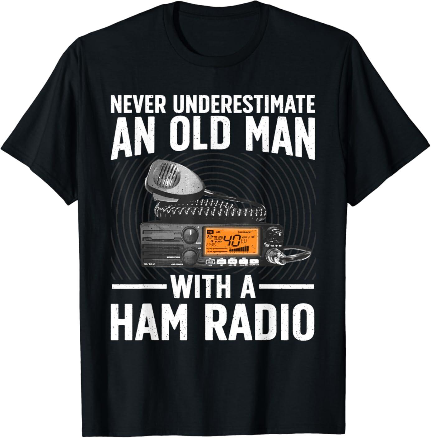 NEW LIMITED Ham Radio For Grandpa Men Amateur Radio Ham Operator T-Shirt S-5XL S