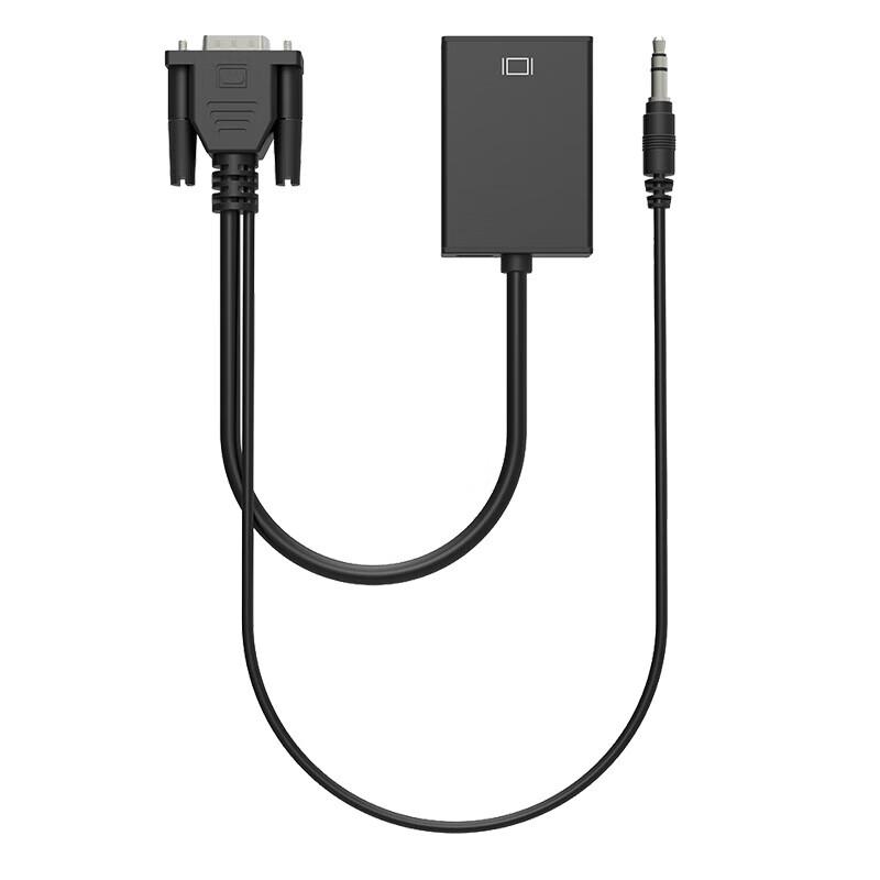 VGA To HDMI Converter Cable with Audio and Power