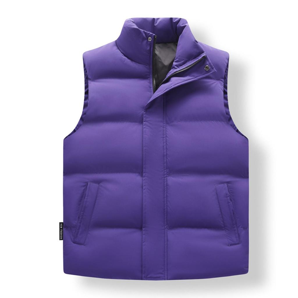Winter Clean Standing Collar, Down Cotton Camisole, Slim Fitting And Handsome Young Man