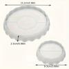 2026New Silicone Jewelry Tray Resin Molds round Shaped Dish Molds for Epoxy Resin Casting Jewelry Crafting Accessories