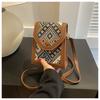 Ethnic Style, Personality, Foreign Style, New Spring Trend, Fashion Messenger Mobile Phone, One Shoulder Small Square Bag Woman