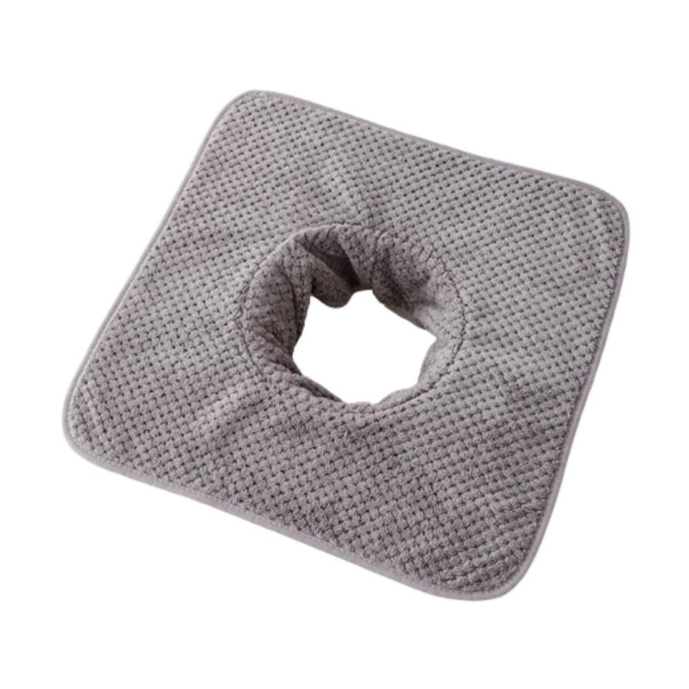 Soft Beauty Salon Towel with Hole Headrest Pads Professional SPA Massage Towel  SPA Center