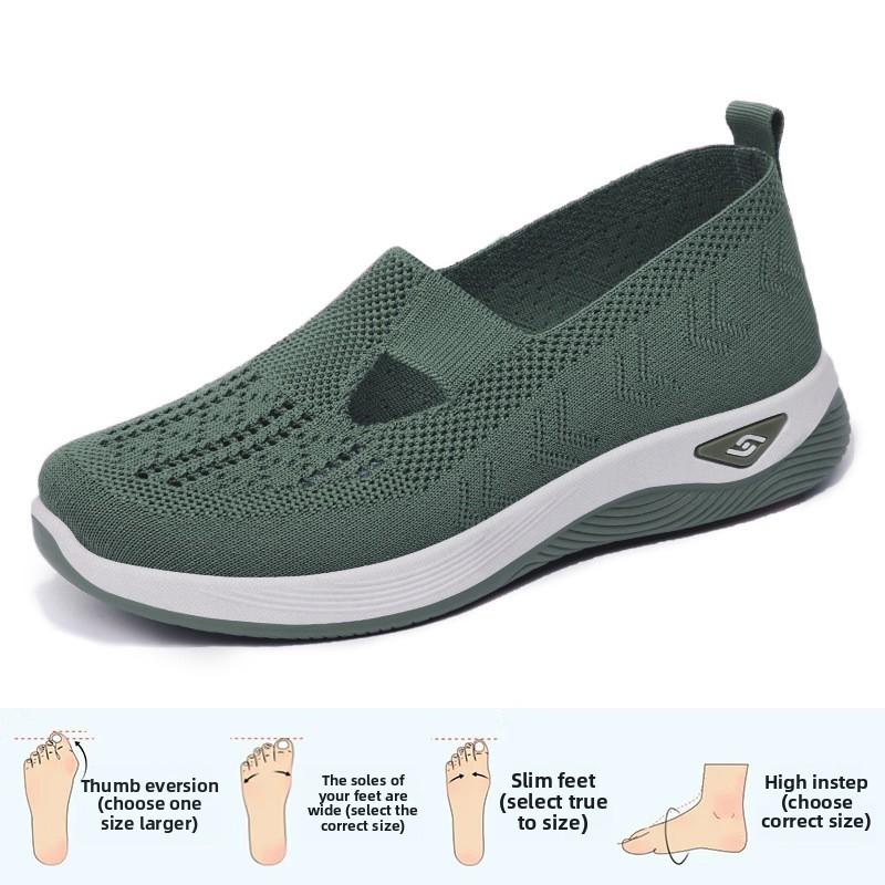 Women's Shoes with Soft Soles Are Not Tiring for The Feet In Summer, While Women's Cloth Shoes Are Comfortable and Casual Shoes with Ethnic Embroidery