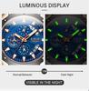 Men's Fashionable Multifunctional Luminous Waterproof Quartz Sports Watch